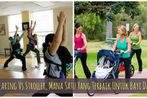 Babywearing Vs Stroller, Mana Satu Yang Terbaik Untuk Bayi Dan Ibu?